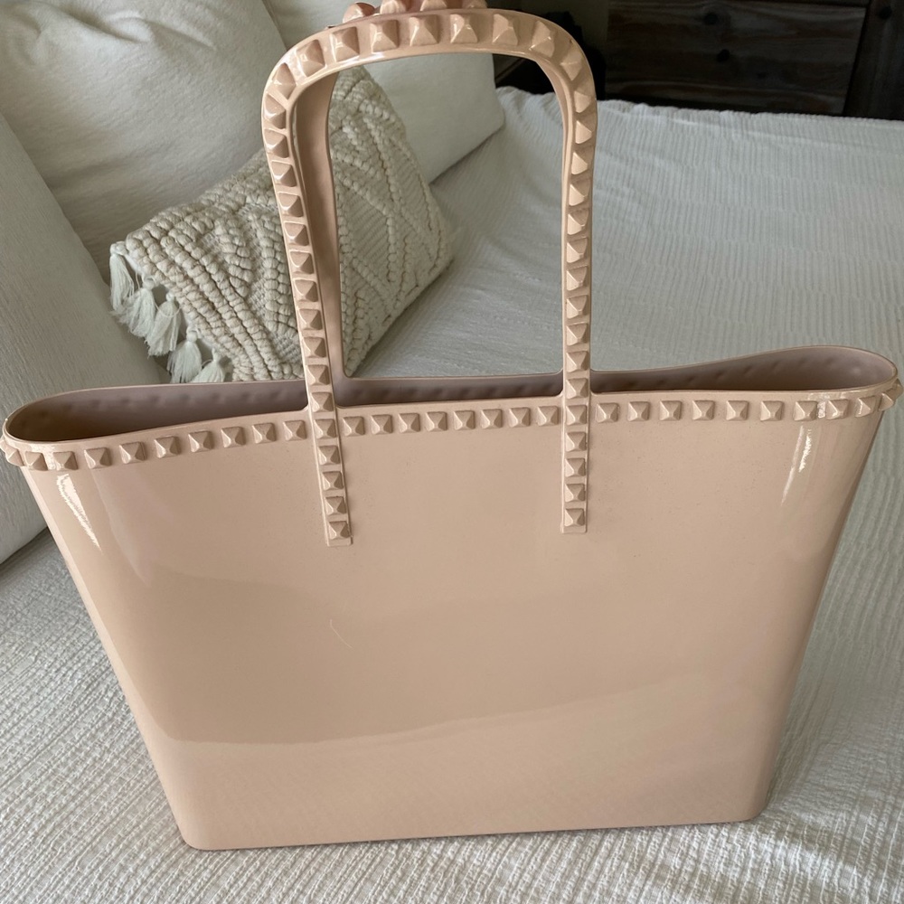 Carmen Sol ANGELICA LARGE TOTE in Blush